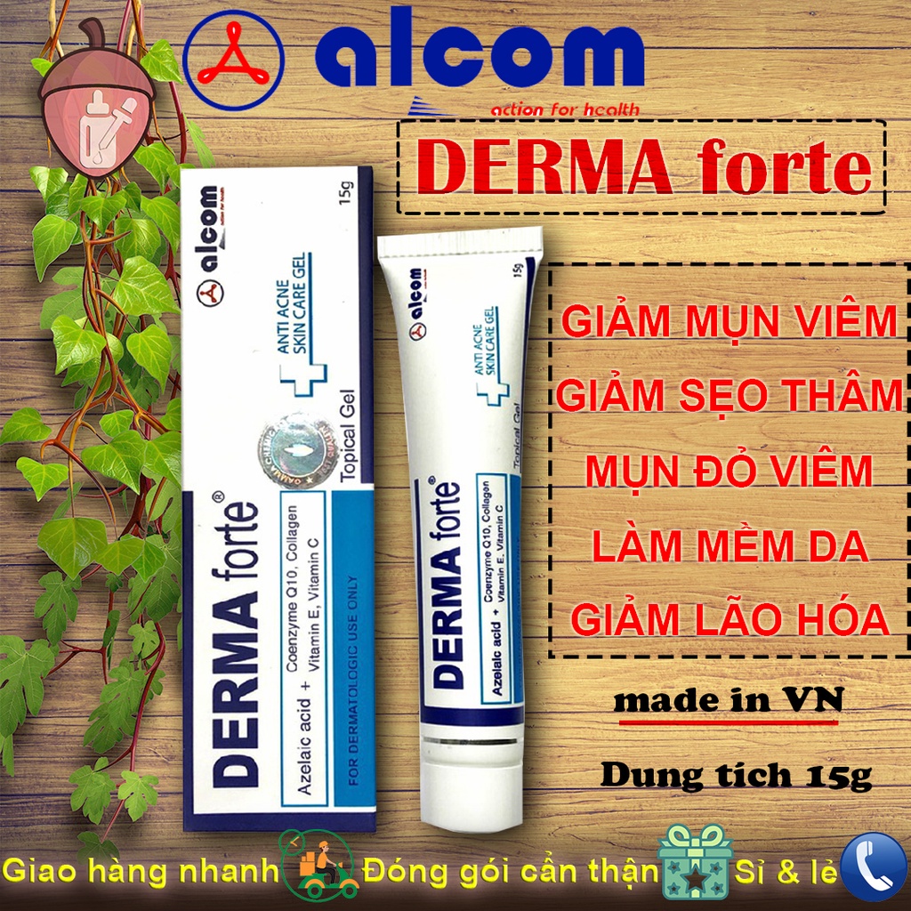 Kem Giảm Mụn Derma Forte 15G