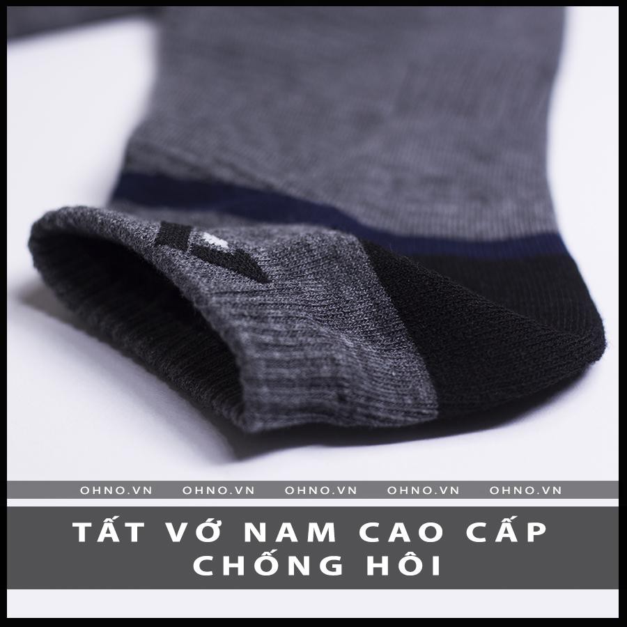 Tất Vớ Nam Công Sở Cổ Ngắn Cao Cấp Chống Khử Mùi Hôi Chân 100% COTTON – OHNO Việt Nam