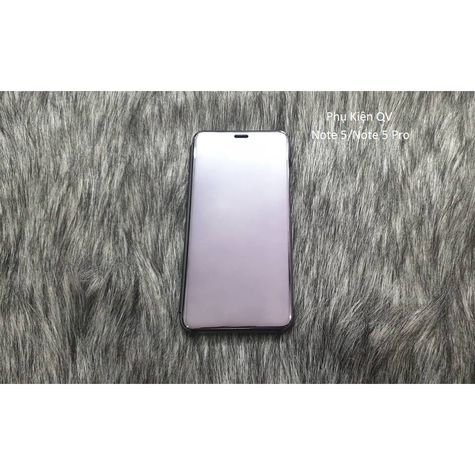 Bao Da Clear View Cover Standing Xiaomi Note 5 / Note 5 Pro