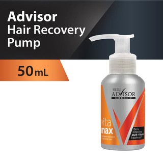 Image of Makarizo Advisor Hair Recovery Vitamax 50 mL - Vitamin Rambut / Serum Rambut / Hair Vitamin