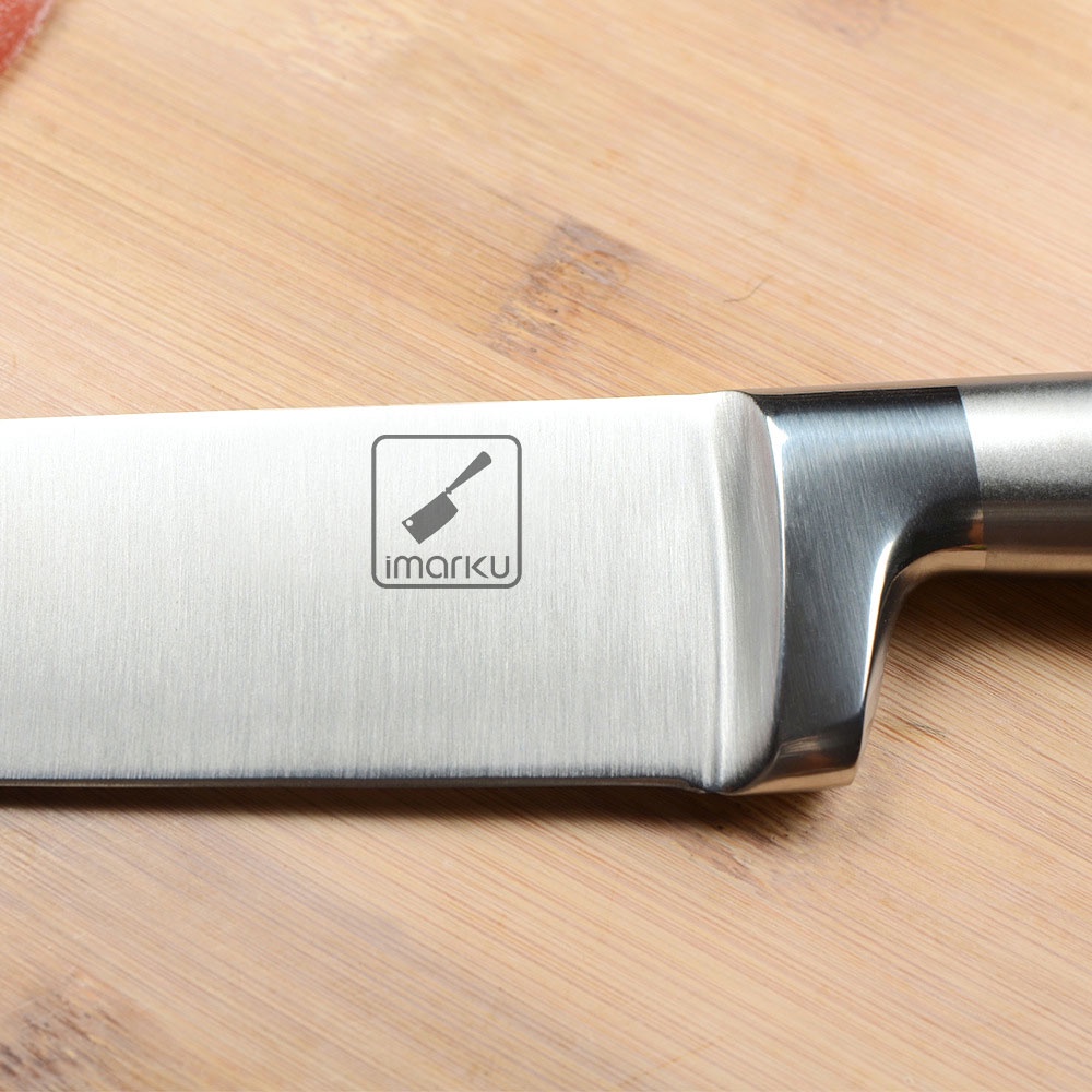 Dao lọc xương Imarku Usa lọc thịt dài 28 cm dày 2.0 mm lưỡi bằng thép 3cr13mov đúc liền tay cầm inox 420