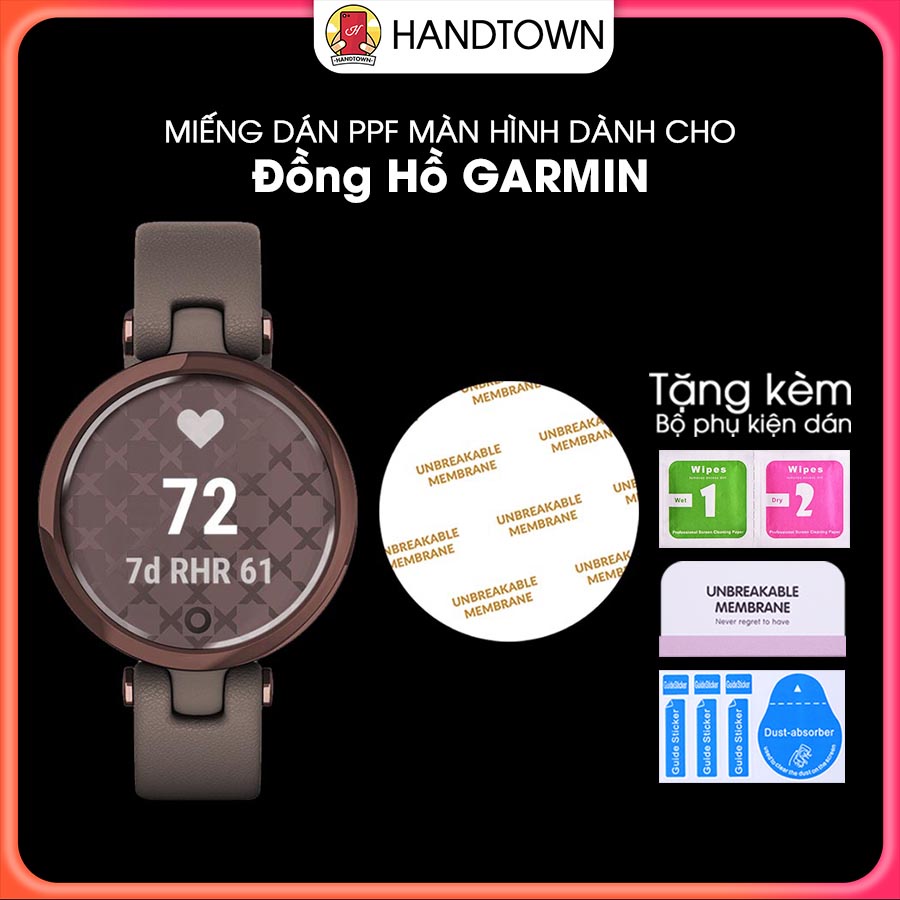 PPF Đồng Hồ Garmin Lily Venu 1 2 2s Swim Vivoactive 3 4 4S Vivomove Sport Forerunner 235 945 Dẻo Chống Xước Chống Vân