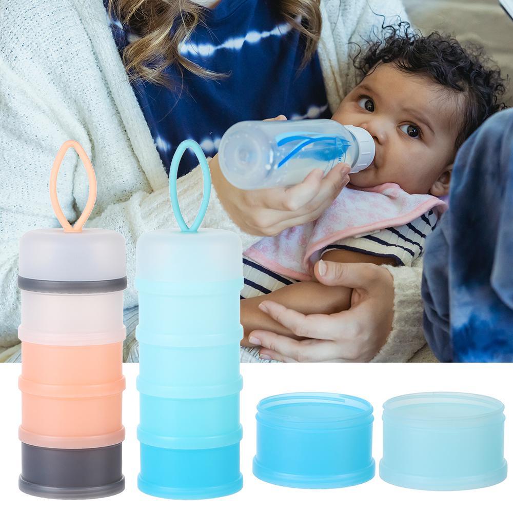 Hộp Đựng Sữa Bột 4 Tầng Sức Chứa Lớn Có Thể Tháo Rời Tiện Dụng