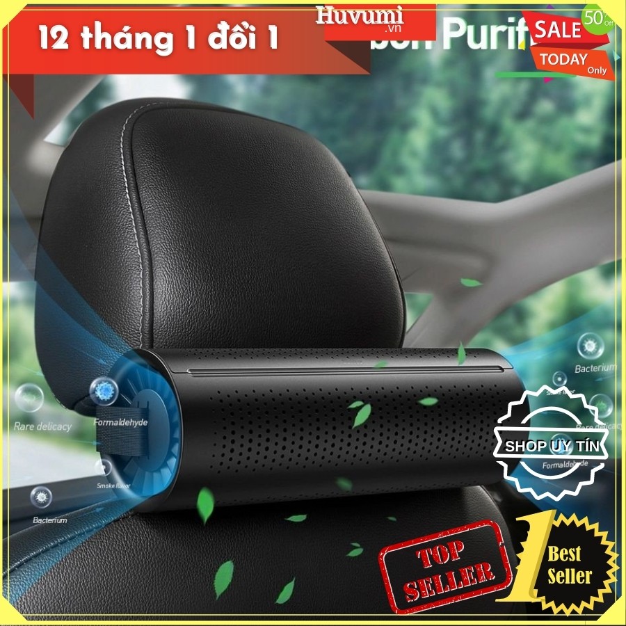 [Sẵn - Sale] Bộ lọc không khí trên xe hơi dùng than Carbon sinh học Baseus Original Ecological Car_LV713-BK