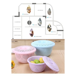 Combo bộ rổ có nắp 5 chiếc kiểu thái lan