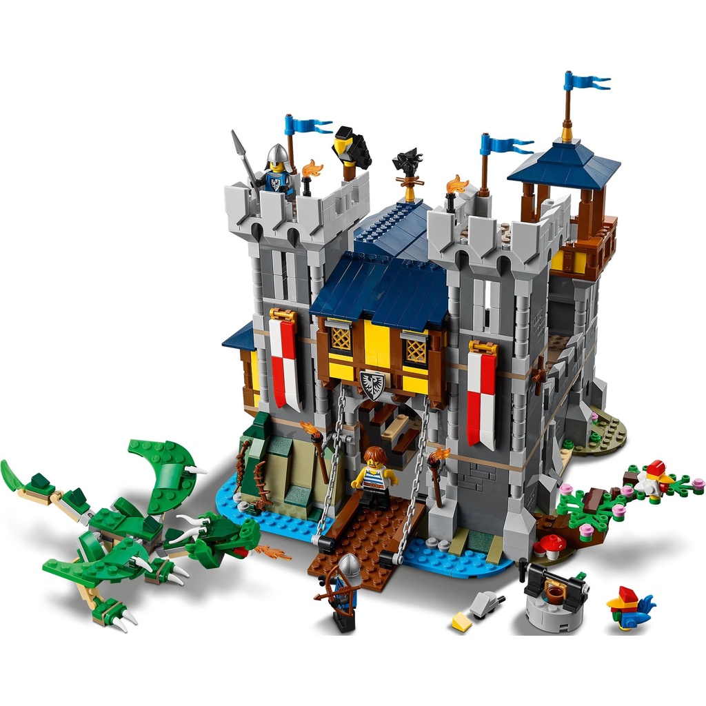 LEGO Creator 31120 Lâu đài Trung cổ 3-trong-1