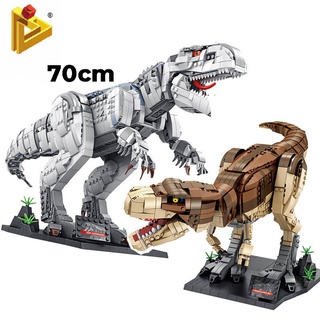 Bộ mô hình đồ chơi xếp hình khủng long bạo chúa cho bé siêu to giá rẻ non 611001 611002