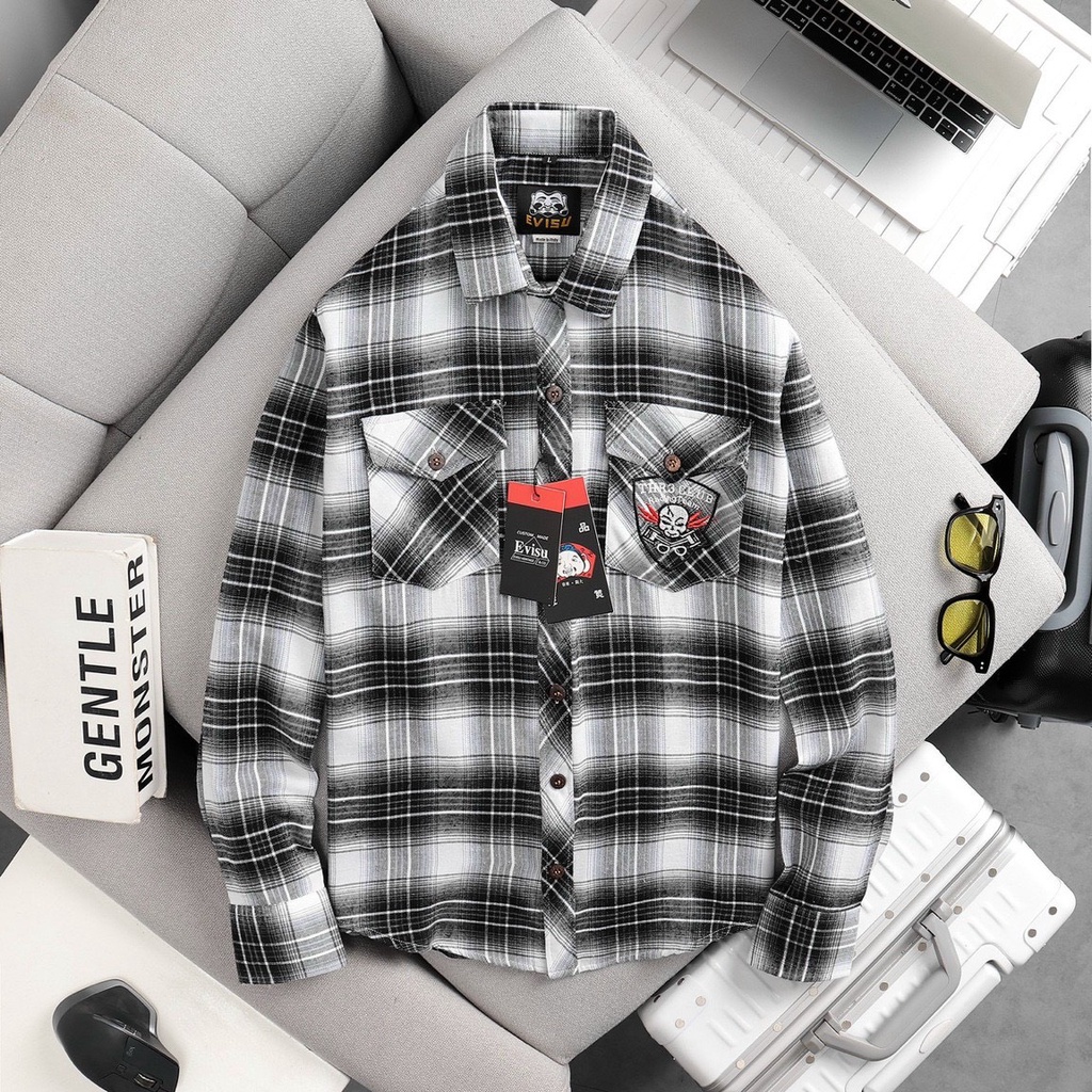 Mua Áo Sơ Mi Dài Tay EVISU Mang Phong Cách Thời Trang Sang Chảnh_Chất ...