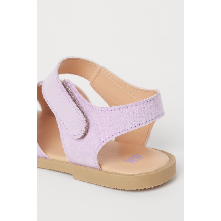 Dép sandal tím HM H&amp;M_hàng chính hãng authentic