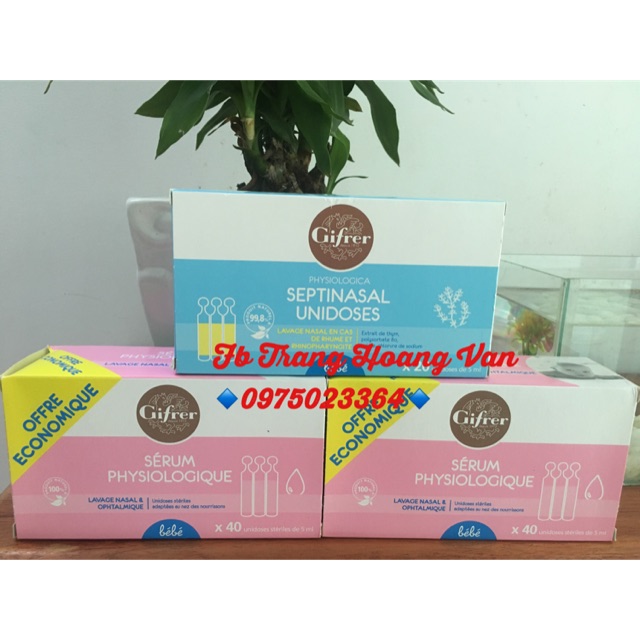 Nước muối Physiologica Septinasal