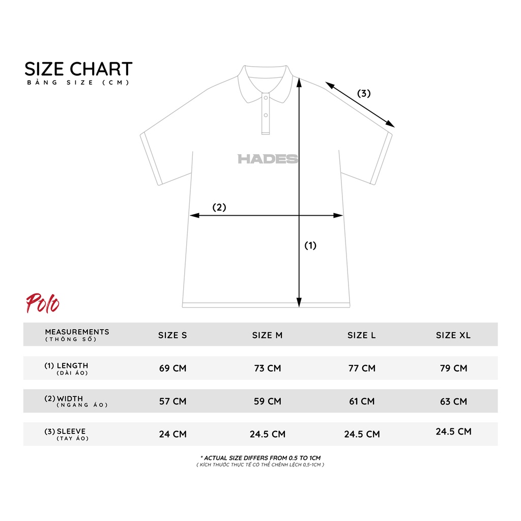 Áo Polo Tay Lỡ Unisex WRAPPED Thun Cá Sấu - HADES Brand Chính Hãng