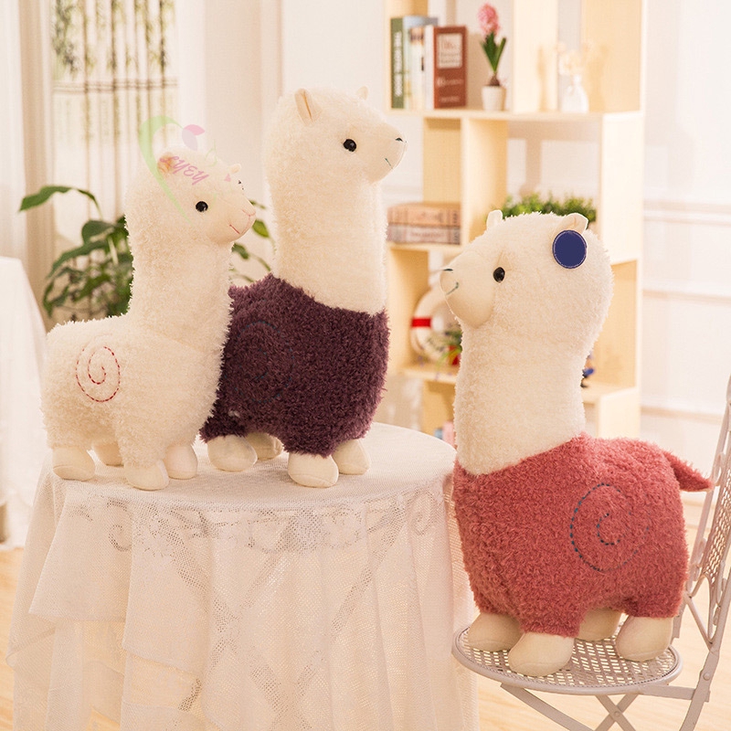 Thú nhồi bông hình Alpaca thiết kế dễ thương và vô cùng đáng yêu