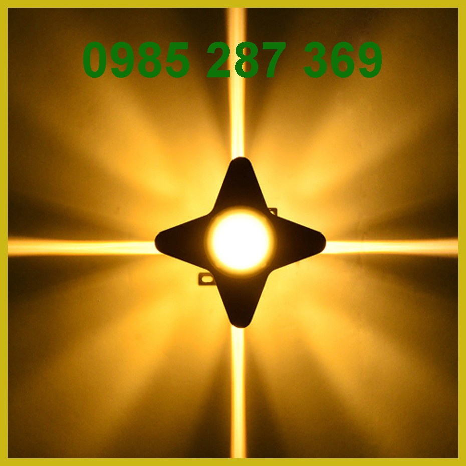 Đèn LED Hắt Tường Hình Ngôi Sao 5W Nhiều Màu - Hàng Cao Cấp - Đèn Trang Trí Ngoài Trời