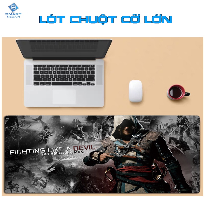 Lót chuột cỡ lớn dành cho PC , macbook , laptopp ...