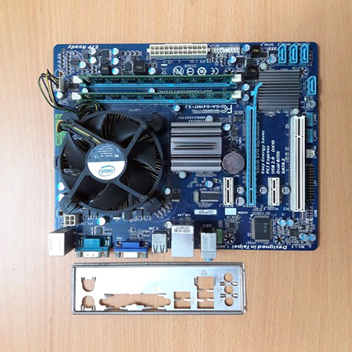Combo Main G31 + Cpu + Ram + Quạt chơi mọi loại game siêu mượt ram 4GB