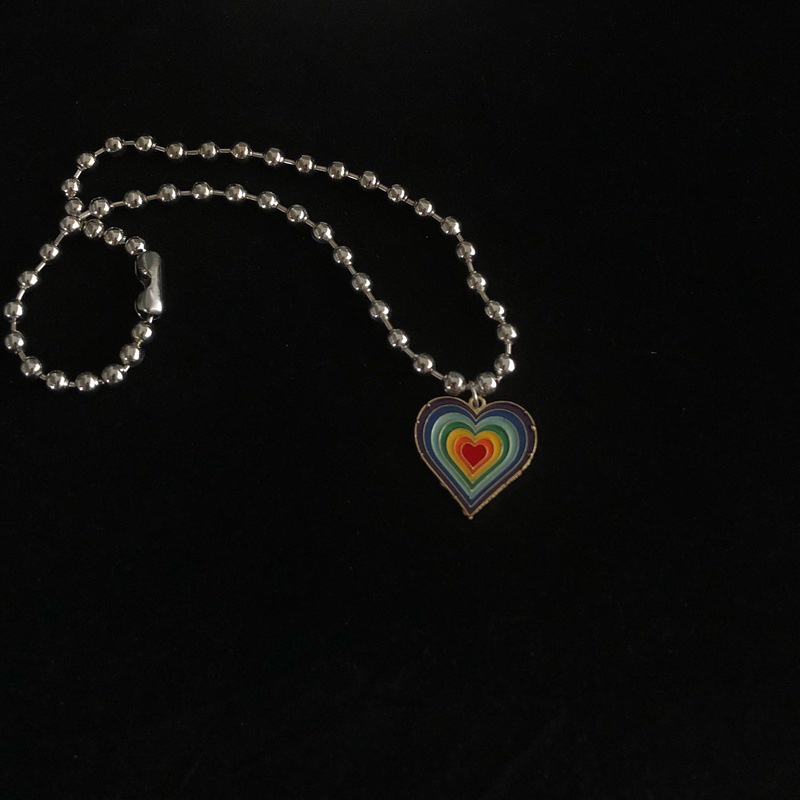 Vòng cổ Mặt Trái Tim Thời Trang Hàn Quốc Dành Cho Nữ