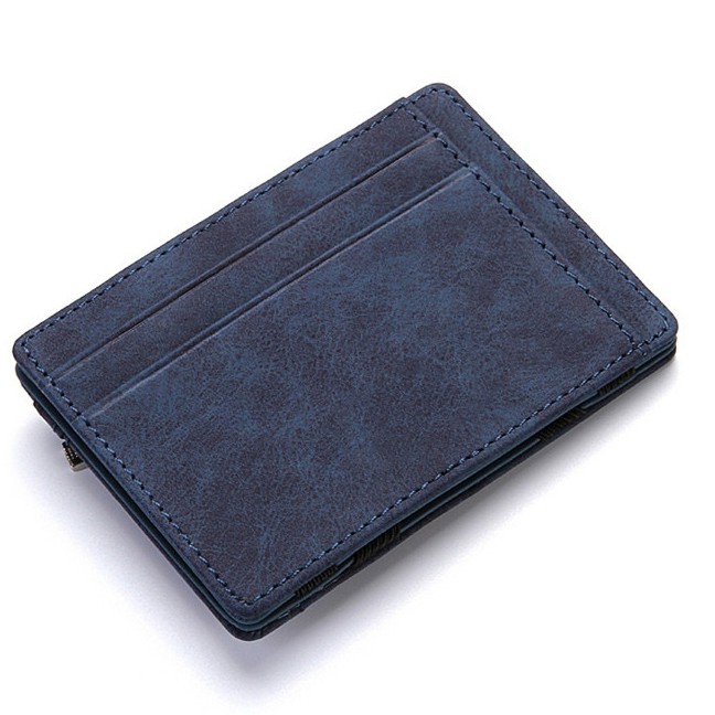 Ví bóp nam cầm tay kẹp tiền nhỏ gọn tinh tế HABALADY V5025