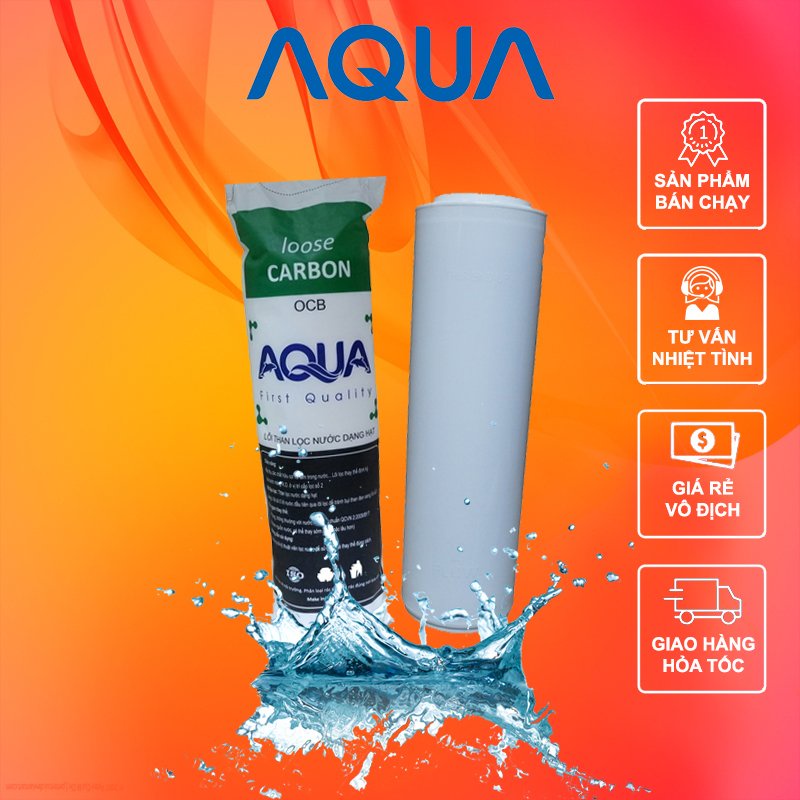 Bộ 3 Lõi Lọc Nước Thô AQUA 123 Chính Hãng