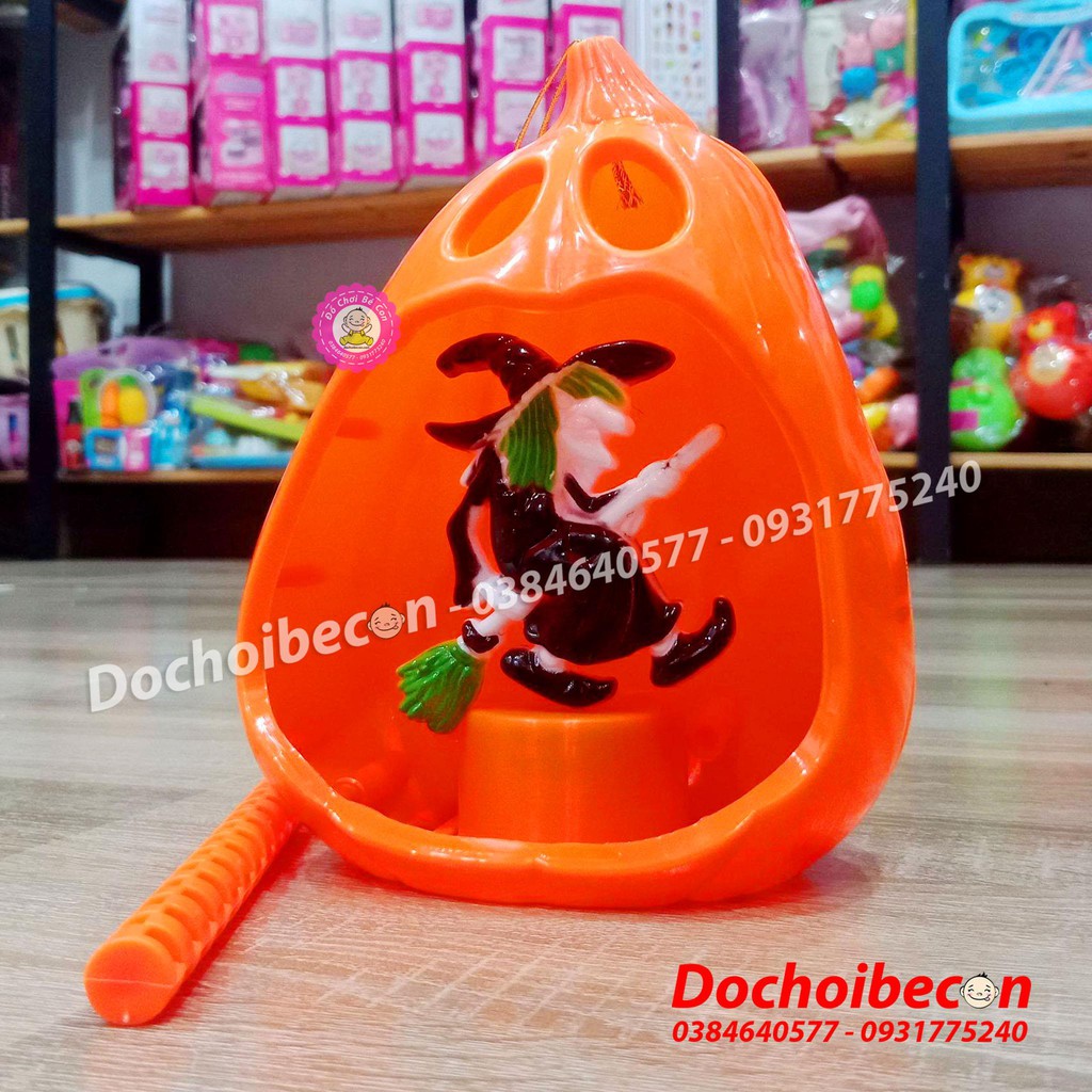Đèn Halloween - Lồng đèn bí ngô Halloween - Có đèn, nhạc - Đèn lồng bí ngô Halloween - Đèn bí ngô Halloween #Haloween