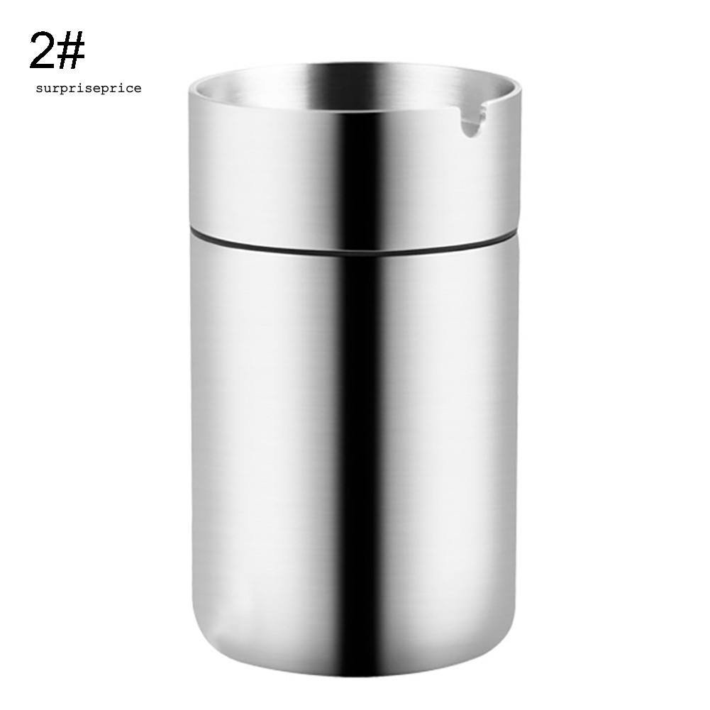 Giá Đỡ Gạt Tàn Thuốc Lá Chống Gió Bằng Thép Không Gỉ Cho Xe Hơi