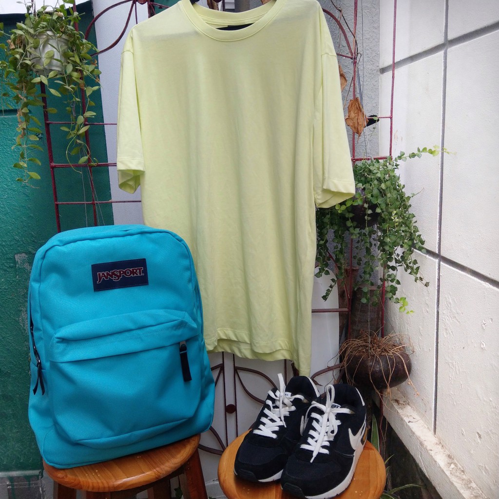 Combo áo thun + balo xuất xịn