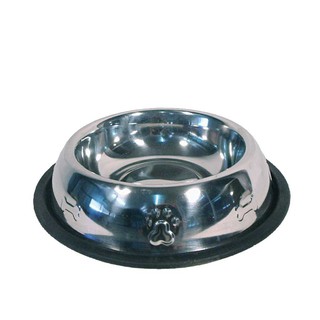 Đồ Dùng Cho Thú Cưng Giá Rẻ Chén Inox Hình Chân Chó Mon Ami Bowl (23cm - 0.71 L)
