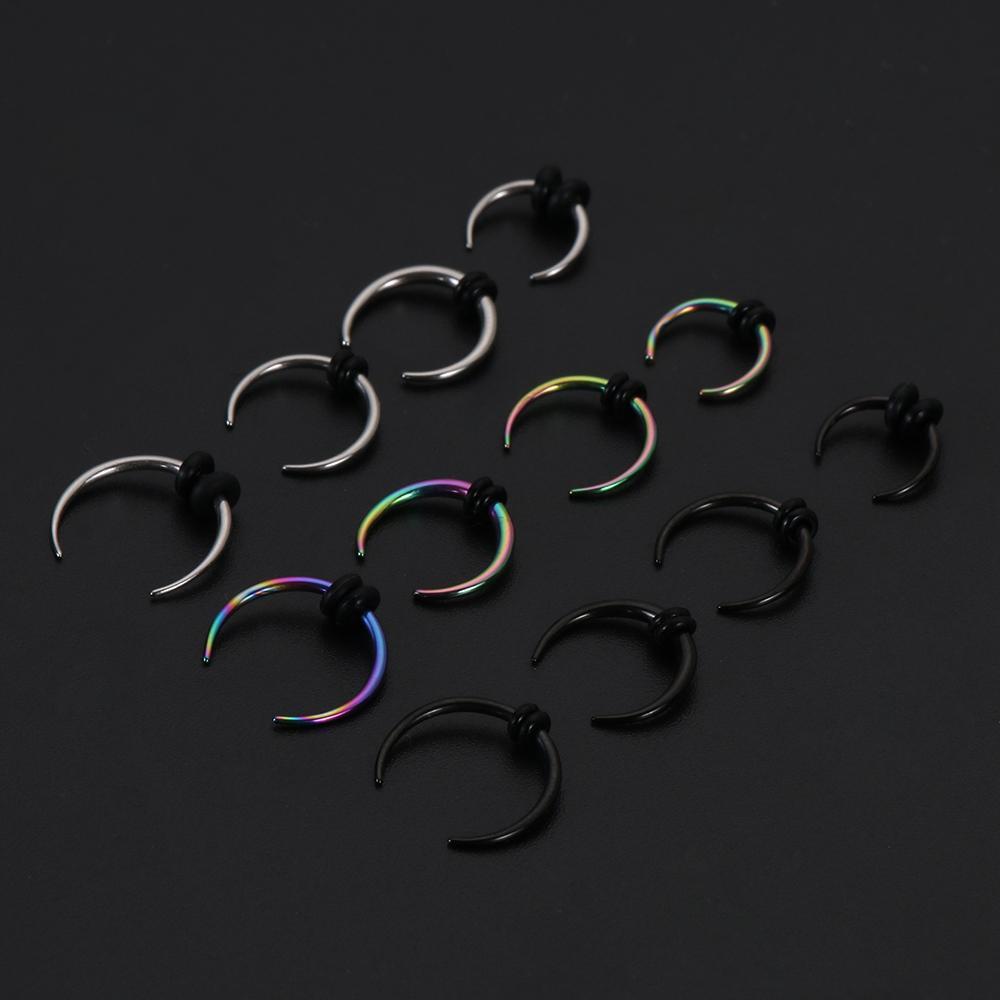 Nhẫn Đeo Mũi Nhiều Màu Sắc 14G 16G