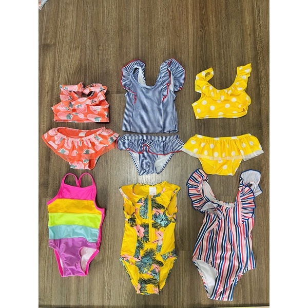 Bikini xuất dư xịn Cat&amp;Jack cho bé gái sz 2y-5y,đồ bơi bé gái siêu hot 2022