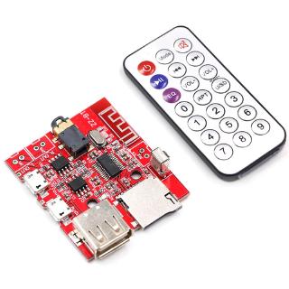 Bảng Mạch Khuếch Đại Âm Thanh Bluetooth 4.1 Mp3 Wav 3w Cho Loa Xe Hơi