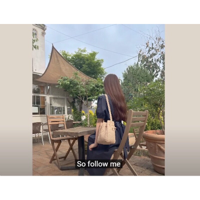 Túi đeo chéo dây rút siêu xinh