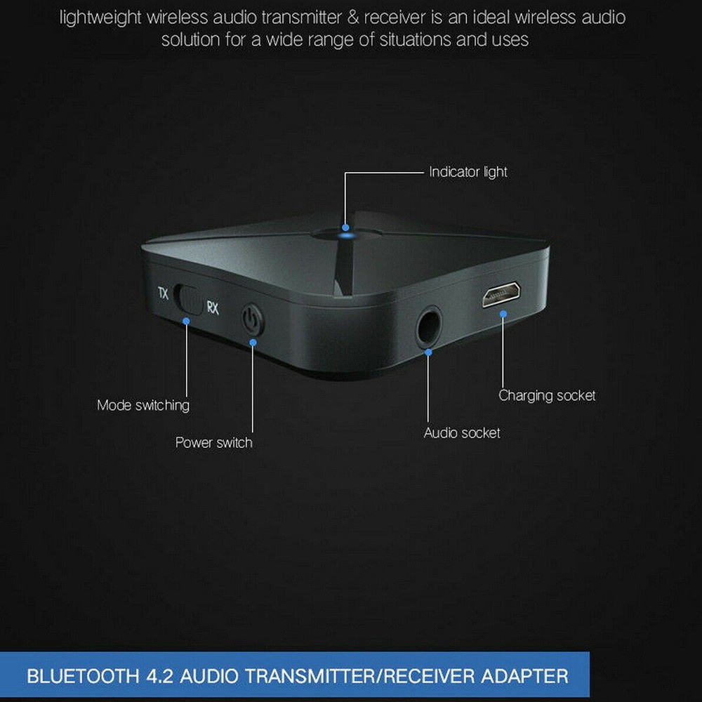 Thiết Bị Truyền Nhận Tín Hiệu Âm Thanh Bluetooth 2 Trong 1