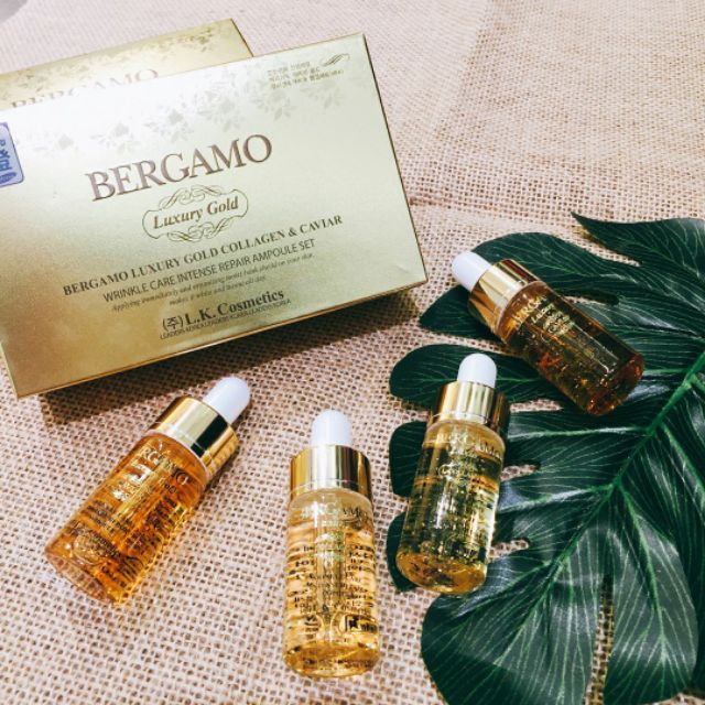 Set Serum Bergamo Luxury Gold Collagen