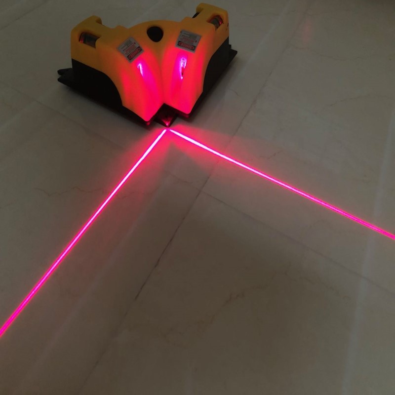 Máy đo góc vuông 90 đo bằng tia LASER đa năng mới, thước kẻ góc vuông LASER E632