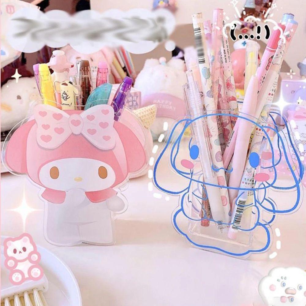 Giá Đỡ Bút / Cọ Trang Điểm Hình Nhân Vật Anime My Melody Cinnamoroll Dễ Thương