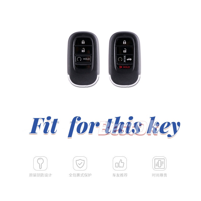 Vỏ Bảo Vệ Chìa Khóa Điều Khiển Từ Xa Cho Xe Hơi Honda Civic FE 1.5E 1.5V 1.5RS HRV CRV Civic Accord 2022