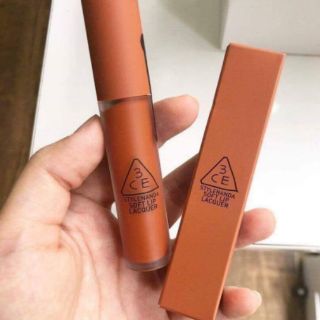 Son kem 3CE SOFT LIP LACQUER - Tawny Red.