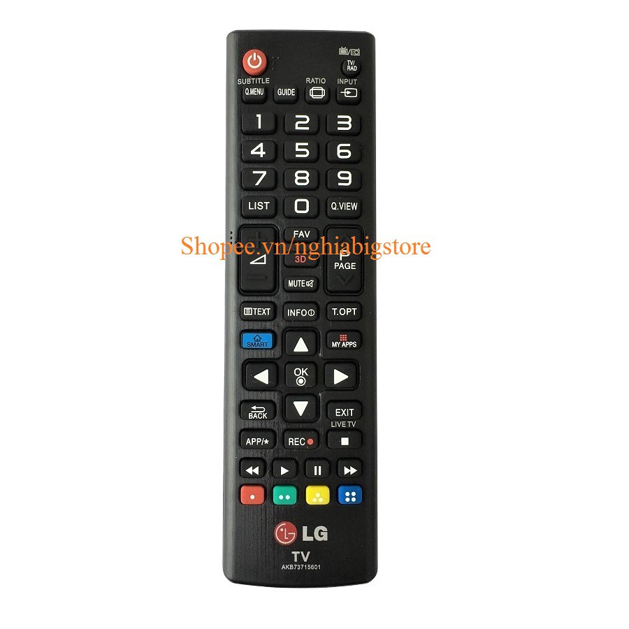 Remote Điều Khiển Tivi LG, Internet Smart TV AKB73715601