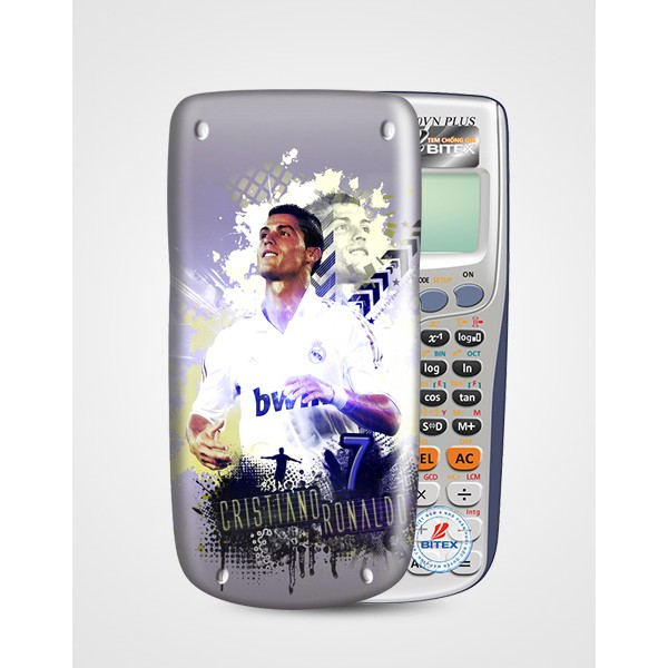Nắp/ Ốp máy tính Casio/Vinacal Fan Real Madrid 007