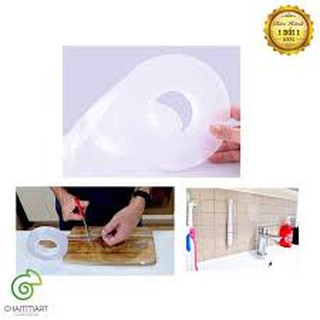 Cuộn băng dính trong 2 mặt ma thuật siêu dính