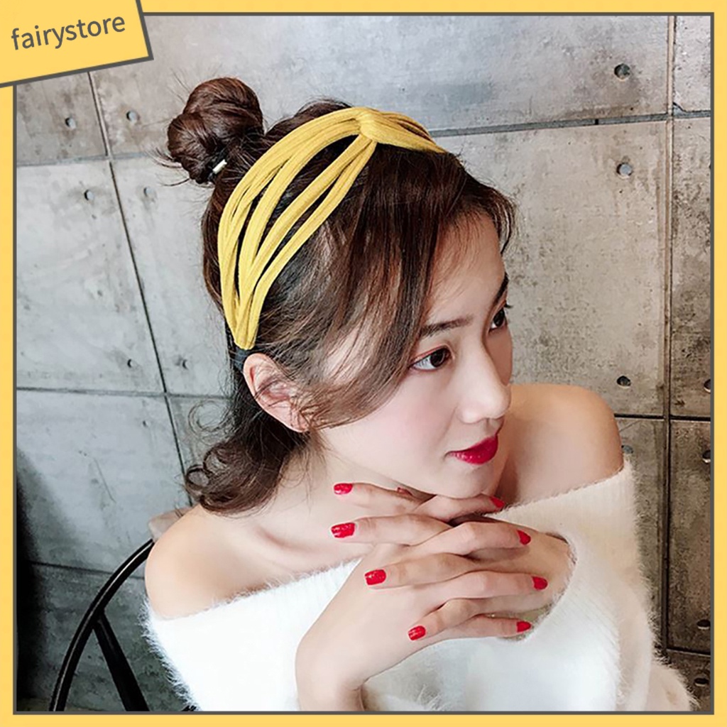 Cài tóc nữ màu trơn thiết kế đơn giản thời trang