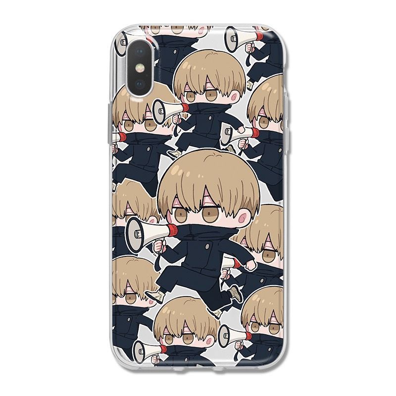 Ốp điện thoại mềm trong suốt in hình anime Jujutsu Kaisen Inumaki Toge cho Samsung s20 s10 s9 s8