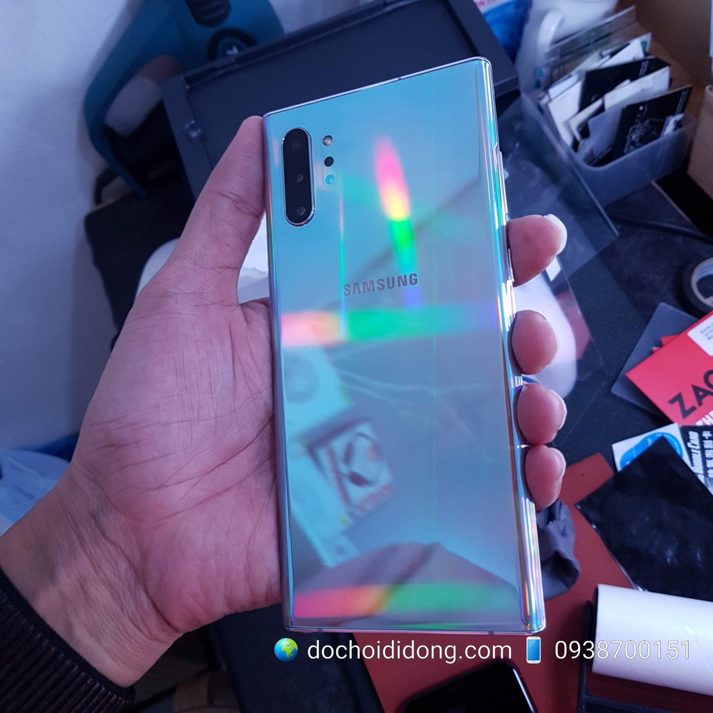 Miếng Dán Lưng Samsung Note 10 - Note 10 Plus Aurora Đổi Màu