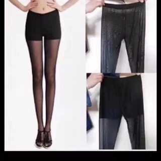 Quần tất kéo cắt ko rách có gân có quần đùi bên trong