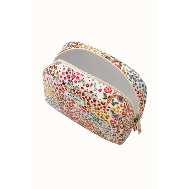 Cath Kidston - Túi đựng mỹ phẩm/Classic Cosmetic Case  - Kingdom Ditsy - Cream -1042450