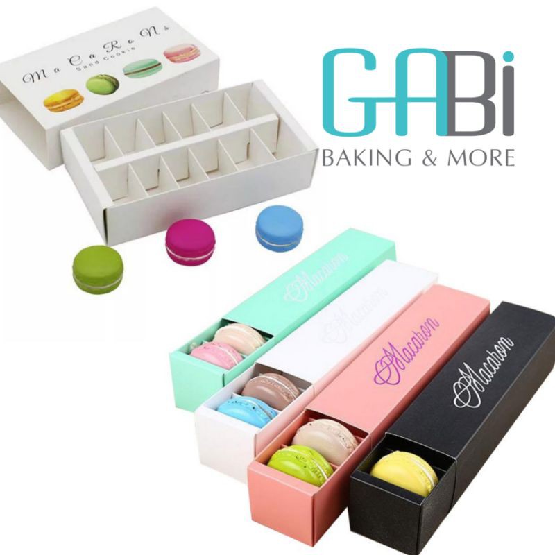 Hộp giấy đựng 6-12 bánh macaron