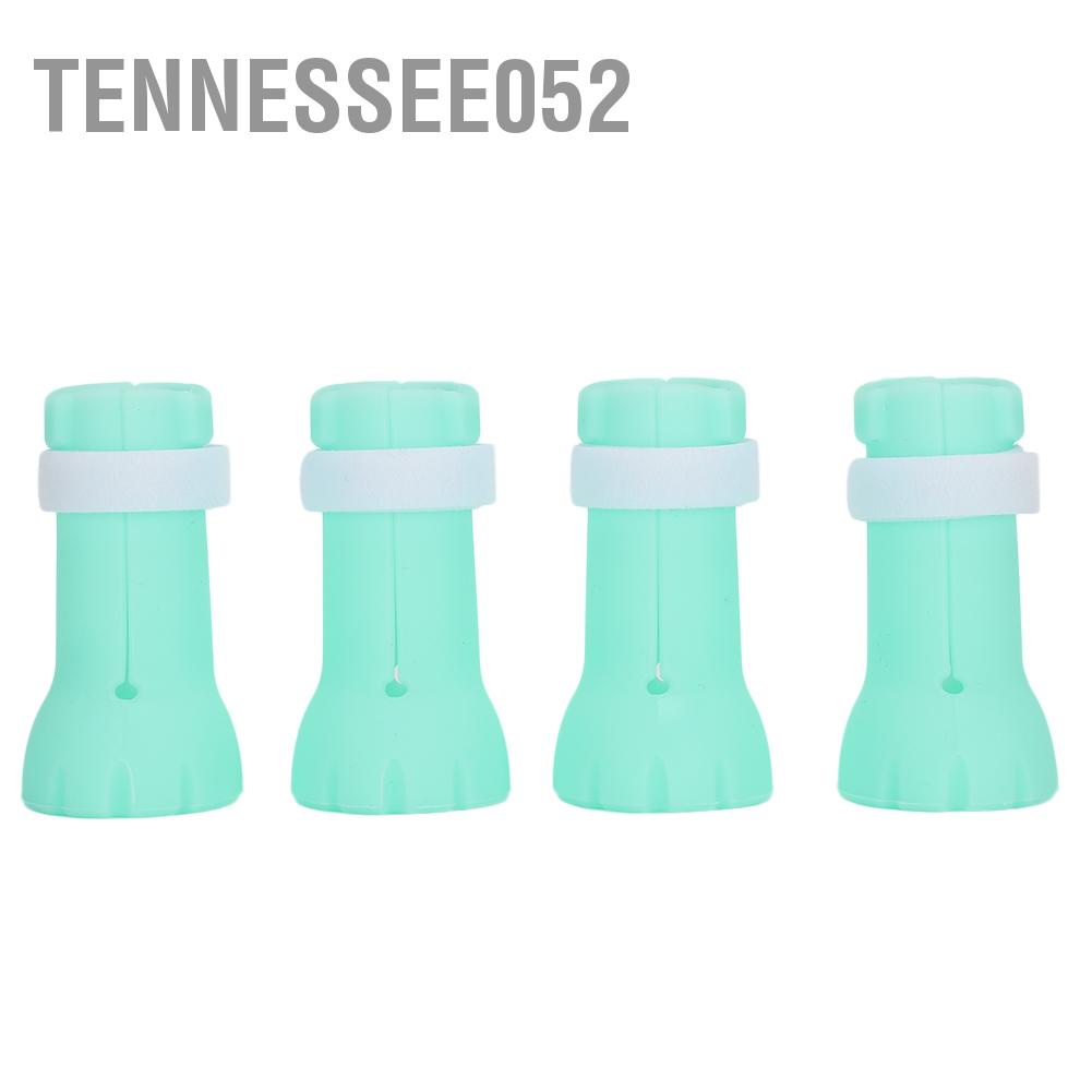 Bộ 4 Vỏ Bọc Bảo Vệ Móng Chân Mèo Chống Cào Tiện Dụng Giày Bốt