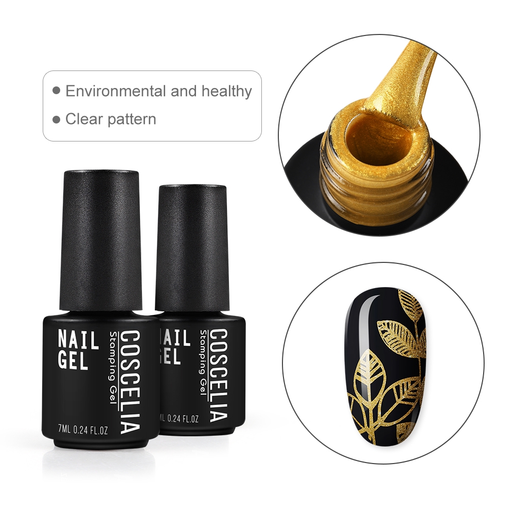 [Hàng mới về] Lọ Gel Sơn Móng Tay Coscelia 7ml 5 Màu Sắc Tùy Chọn Trang Trí Nghệ Thuật