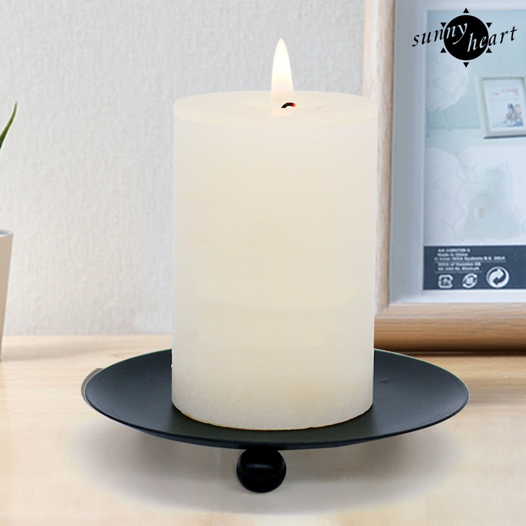 Chân Nến Bằng Kim Loại Kiểu Dáng Độc Đáo Lãng Mạn