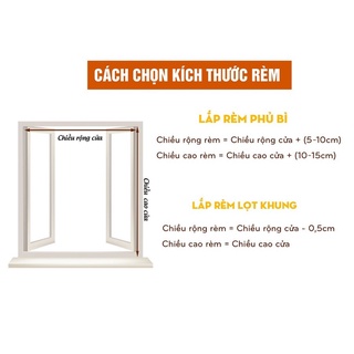 (XƯỞNG) Rèm cầu vồng cửa sổ, rèm cuốn (Hàng có sẵn, Nhận cắt kích thước khác)