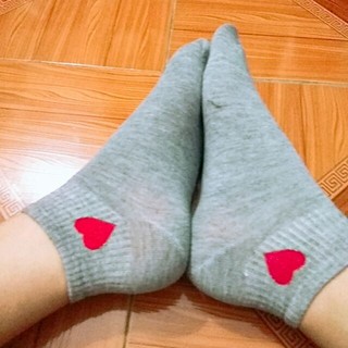 combo 10 Đôi Tất Tim Cổ Ngắn Hàn Quốc